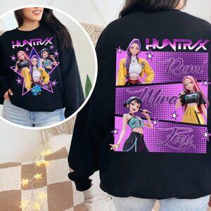 Kpop Huntrix Group, Demon Hunters, Saja Girls, Derpy Tiger Sweatshirt 141